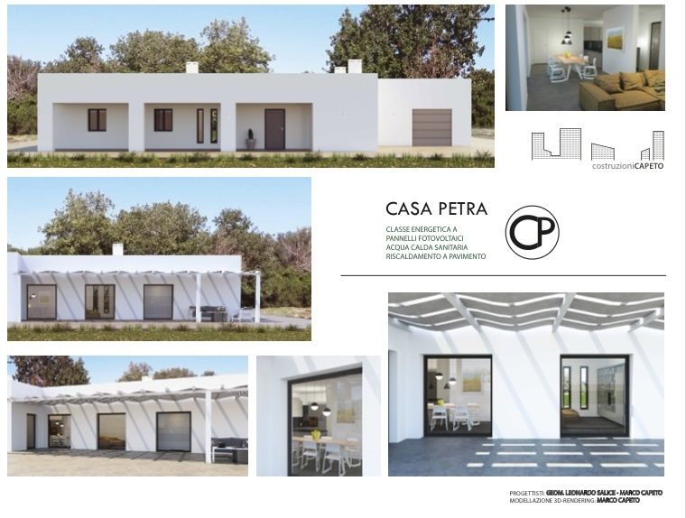 Villa Indipendente a c.da Fiorentino Ostuni Brindisi realizzata con i laterizi POROTON della SIAI