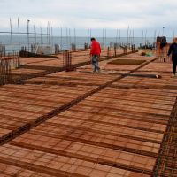 cantiere Le Case di Clio Monopoli a Bari realizzato con i laterizi della SIAI